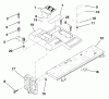 Husqvarna LT 125 (954170001) (HE12536B) - Lawn Tractor (1996-10 to 1998-09) Ersatzteile Fender/Chassis