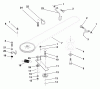 Husqvarna LT 125 (954170001) (HE12536B) - Lawn Tractor (1996-10 to 1998-09) Ersatzteile Ground Drive