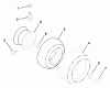 Husqvarna LT 125 (954170001) (HE12536B) - Lawn Tractor (1996-10 to 1998-09) Ersatzteile Wheels & Tires
