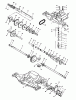 Husqvarna LT 125 (H12538C) - Lawn Tractor (1991-06 & After) Ersatzteile Transaxle Foote