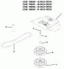 Husqvarna Z1-9 - Z Grass Collection System (2003-10 & After) Ersatzteile Drive Kit Assembly
