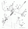 Husqvarna LT 126 (96041019802) - Lawn Tractor (2011-07 & After) Ersatzteile MOWER LIFT LEVER
