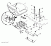 Husqvarna LT 126 (96041019802) - Lawn Tractor (2011-07 & After) Ersatzteile SEAT