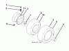 Husqvarna LT 126 (96041019802) - Lawn Tractor (2011-07 & After) Ersatzteile WHEELS TIRES