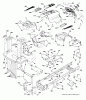 Husqvarna LT 126 (96041020403) - Lawn Tractor (2013-04) Ersatzteile CHASSIS ENCLOSURES