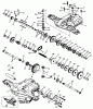 Husqvarna LT 130 (954140004A) - Lawn Tractor (1997-12 & After) Ersatzteile Peerless Transaxle - Model Number 930-055A