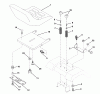 Husqvarna LT 130 (954140004A) - Lawn Tractor (1997-12 & After) Ersatzteile Seat Assembly