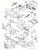 Husqvarna LT 131 (96011026408) - Lawn Tractor (2013-08) Ersatzteile CHASSIS ENCLOSURES