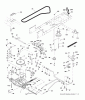 Husqvarna LT 131 (96011026408) - Lawn Tractor (2013-08) Ersatzteile DRIVE