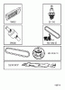 Husqvarna LT 131 (96011026408) - Lawn Tractor (2013-08) Ersatzteile FREQUENTLY USED PARTS