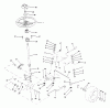 Husqvarna LT 140 (954000512) (HU4H42A) - Lawn Tractor (1993-01 & After) Ersatzteile Steering Assembly