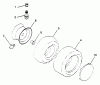 Husqvarna LT 140 (954000512) (HU4H42A) - Lawn Tractor (1993-01 & After) Ersatzteile Wheels & Tires