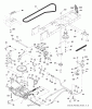 Husqvarna LT 141 (96011029403) - Lawn Tractor (2012-08 & After) Ersatzteile DRIVE