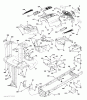 Husqvarna LT 152 (96041002907) - Lawn Tractor (2011-07 & After) Ersatzteile CHASSIS ENCLOSURES