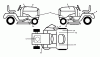 Husqvarna LT 152 (96041002907) - Lawn Tractor (2011-07 & After) Ersatzteile DECALS