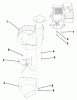 Husqvarna Z2-7 - Z Grass Collection System (2003-04 & After) Ersatzteile Kohler Vacuum Assembly 6 hp 540030166 / Briggs & Stratton Vacuum Assembly 5.5 hp 540030167