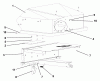 Husqvarna Z2-7 - Z Grass Collection System (2003-04 & After) Ersatzteile Top Assembly 540092675
