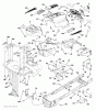 Husqvarna LT 154 (96041024001) - Lawn Tractor (2012-08 & After) Ersatzteile CHASSIS ENCLOSURES