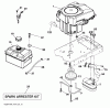 Husqvarna LT 154 (96041024001) - Lawn Tractor (2012-08 & After) Ersatzteile ENGINE