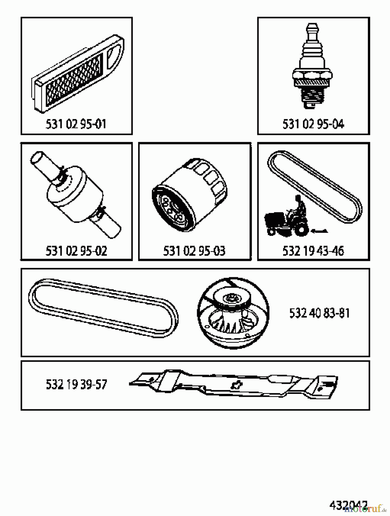 Husqvarna Rasen und Garten Traktoren LT 154 (96041024001) - Husqvarna Lawn Tractor (2012-08 & After) FREQUENTLY USED PARTS