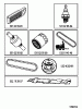 Husqvarna LT 154 (96041024101) - Lawn Tractor (2012-07 & After) Ersatzteile FREQUENTLY USED PARTS