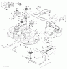 Husqvarna LT 154 (96041024101) - Lawn Tractor (2012-07 & After) Ersatzteile MOWER DECK / CUTTING DECK