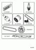 Husqvarna LT 1597 (96041005009) - Lawn Tractor (2011-04 & After) Ersatzteile ACCESSORIES