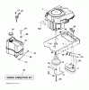 Husqvarna LT 1597 (96041005009) - Lawn Tractor (2011-04 & After) Ersatzteile ENGINE