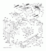 Husqvarna LT 1597 (96041005010) - Lawn Tractor (2012-01 & After) Ersatzteile CHASSIS ENCLOSURES