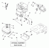 Husqvarna LT 16542 (96013001900) - Lawn Tractor (2006-02 & After) Ersatzteile Engine