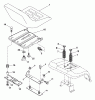 Husqvarna LT 16542 (96013001900) - Lawn Tractor (2006-02 & After) Ersatzteile Seat Assembly