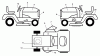 Husqvarna LT 18542 A (954571748) - Lawn Tractor (2003-11 & After) Ersatzteile Decals
