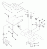 Husqvarna LT 18542 A (954571748) - Lawn Tractor (2003-11 & After) Ersatzteile Seat Assembly