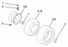 Husqvarna LT 18542 A (954571748) - Lawn Tractor (2003-11 & After) Ersatzteile Wheels & Tires