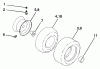 Husqvarna LT 18542 B (954571748) - Lawn Tractor (2004-02 & After) Ersatzteile Wheels & Tires