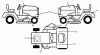 Husqvarna LT 1942 (96041031500) - Lawn Tractor (2012-07 & After) Ersatzteile DECALS