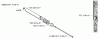 Husqvarna 326 P5X - Saw Attachment (2004-06 to 2006-06) Ersatzteile Shaft / Tube - 4" Saw Attachment