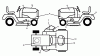 Husqvarna LT 19538R (96041028201) - Lawn Tractor (2013-05) Ersatzteile DECALS