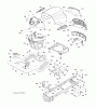 Jonsered LT2213 (96041007903) - Lawn & Garden Tractor (2011-03) Ersatzteile CHASSIS / FRAME