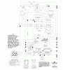 Jonsered LT2213 (96041007903) - Lawn & Garden Tractor (2011-03) Ersatzteile SCHEMATIC