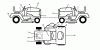 Jonsered LT2223 A2 (96041014402) - Lawn & Garden Tractor (2011-02) Ersatzteile DECALS