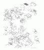 Husqvarna LT 2223CMA2 (96061026900) - Lawn Tractor (2010-01 & After) Ersatzteile CHASSIS ENCLOSURES