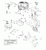 Husqvarna LT 2223CMA2 (96061026900) - Lawn Tractor (2010-01 & After) Ersatzteile ENGINE