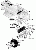 Husqvarna LT 4140G (E4014-030) - Lawn Tractor (1994-01 & After) Ersatzteile Steering
