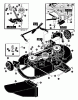 Husqvarna LT 4140H (E4014-040) - Lawn Tractor (1994-01 & After) Ersatzteile Deck (B)