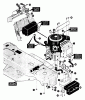 Husqvarna LT 4140H (E4014-040) - Lawn Tractor (1994-01 & After) Ersatzteile Engine