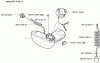 Husqvarna 326 P5X - Saw Attachment (2006-07 & After) Ersatzteile Fuel Tank