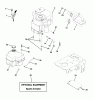 Husqvarna LTH 120 (954140003A) - Lawn Tractor (1997-12 & After) Ersatzteile Engine