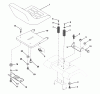 Husqvarna LTH 120 (954140003A) - Lawn Tractor (1997-12 & After) Ersatzteile Seat Assembly