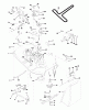 Husqvarna LTH 120 (954140003B) - Lawn Tractor (1997-12 & After) Ersatzteile Mower Deck